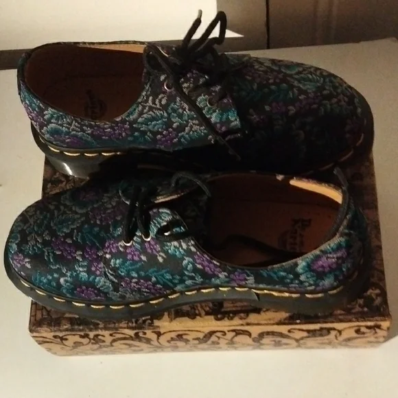 Dr. Martens Kids Shoes - Multicolor Floral - Picture 5 of 6
